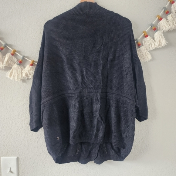 Lululemon Cashmere Blend Breeze Easy Wrap Knit Cardigan Lounge Cozy Yoga XS/S - Picture 2 of 11